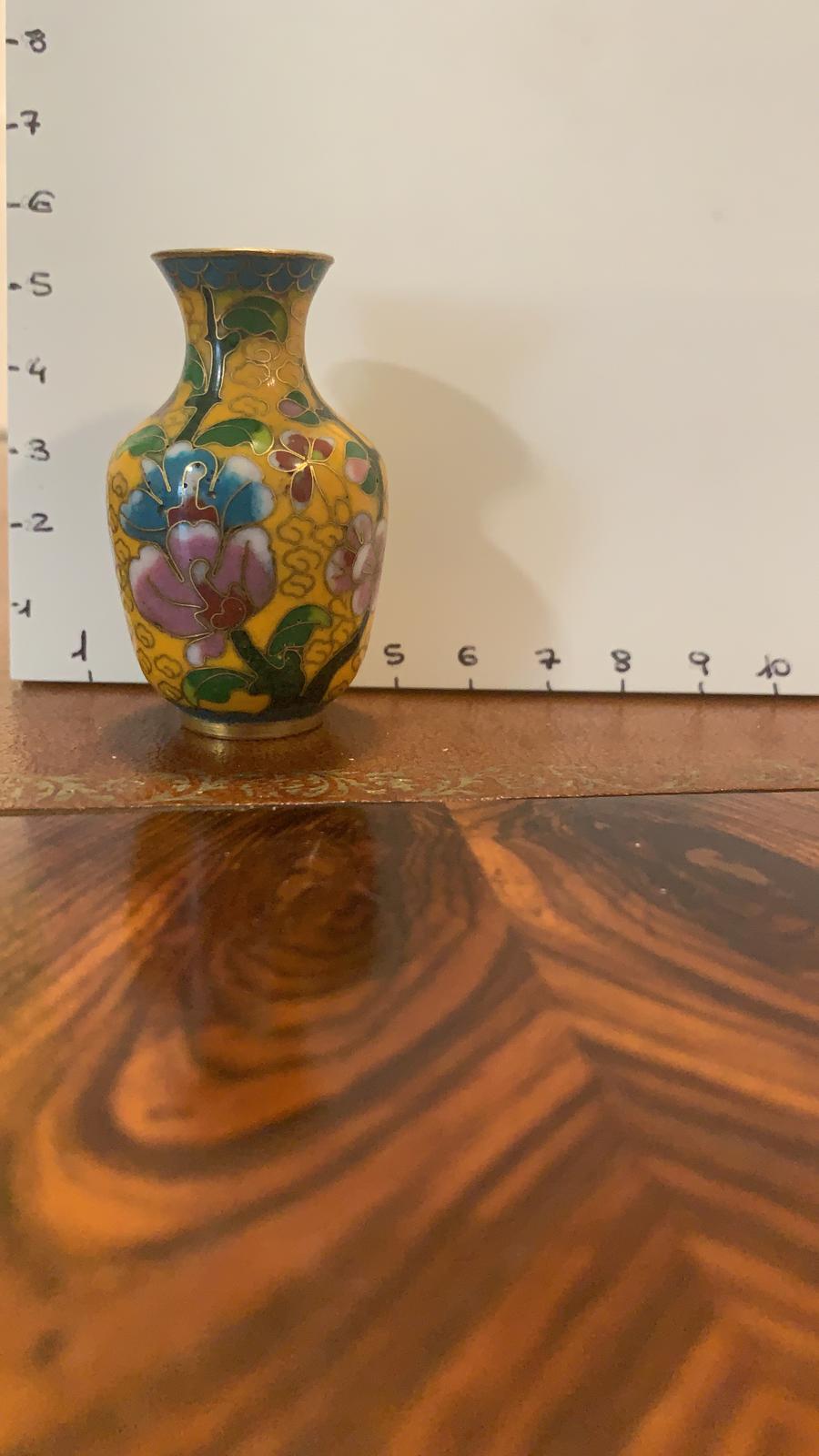 Vasetti in smalto cloisonné - immagine 2