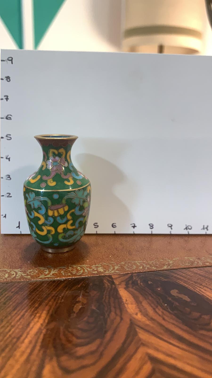 Vasetti in smalto cloisonné - immagine 3