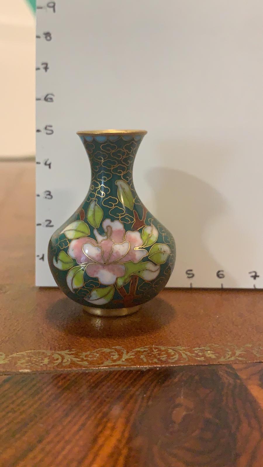 Vasetti in smalto cloisonné - immagine 6