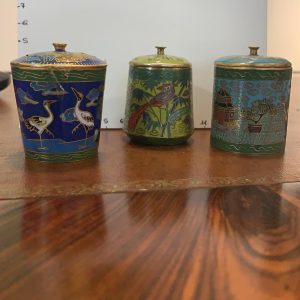 Potiche in smalto cloisonné