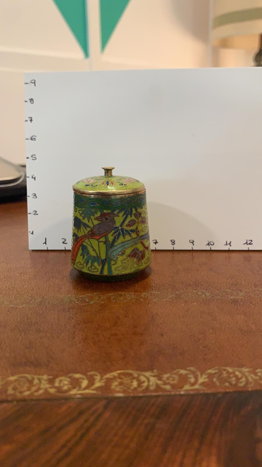 Potiche in smalto cloisonné - immagine 2