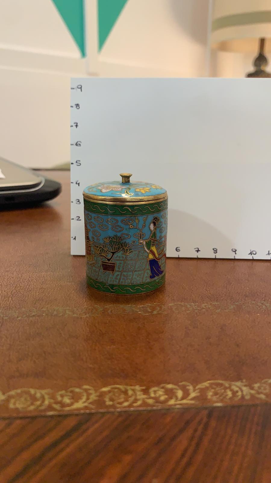 Potiche in smalto cloisonné - immagine 3