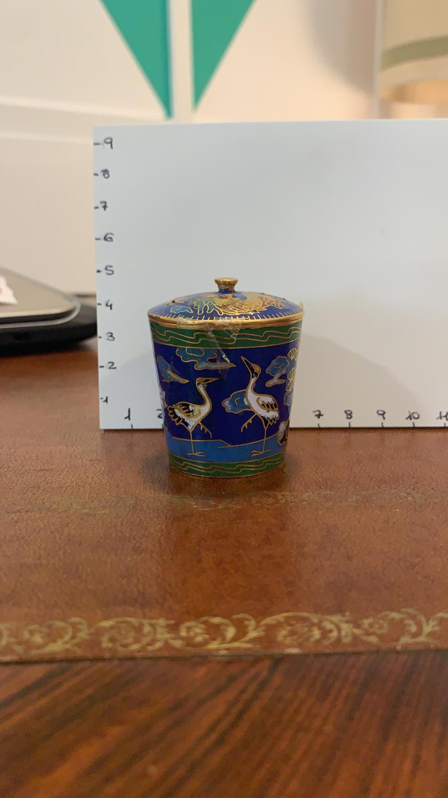 Potiche in smalto cloisonné - immagine 4