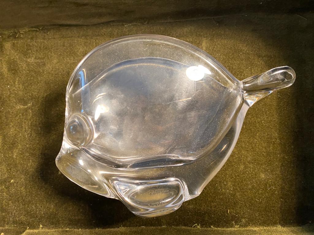 Pesce in vetro portacarte