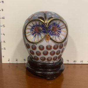 gufo smalto cloisonne