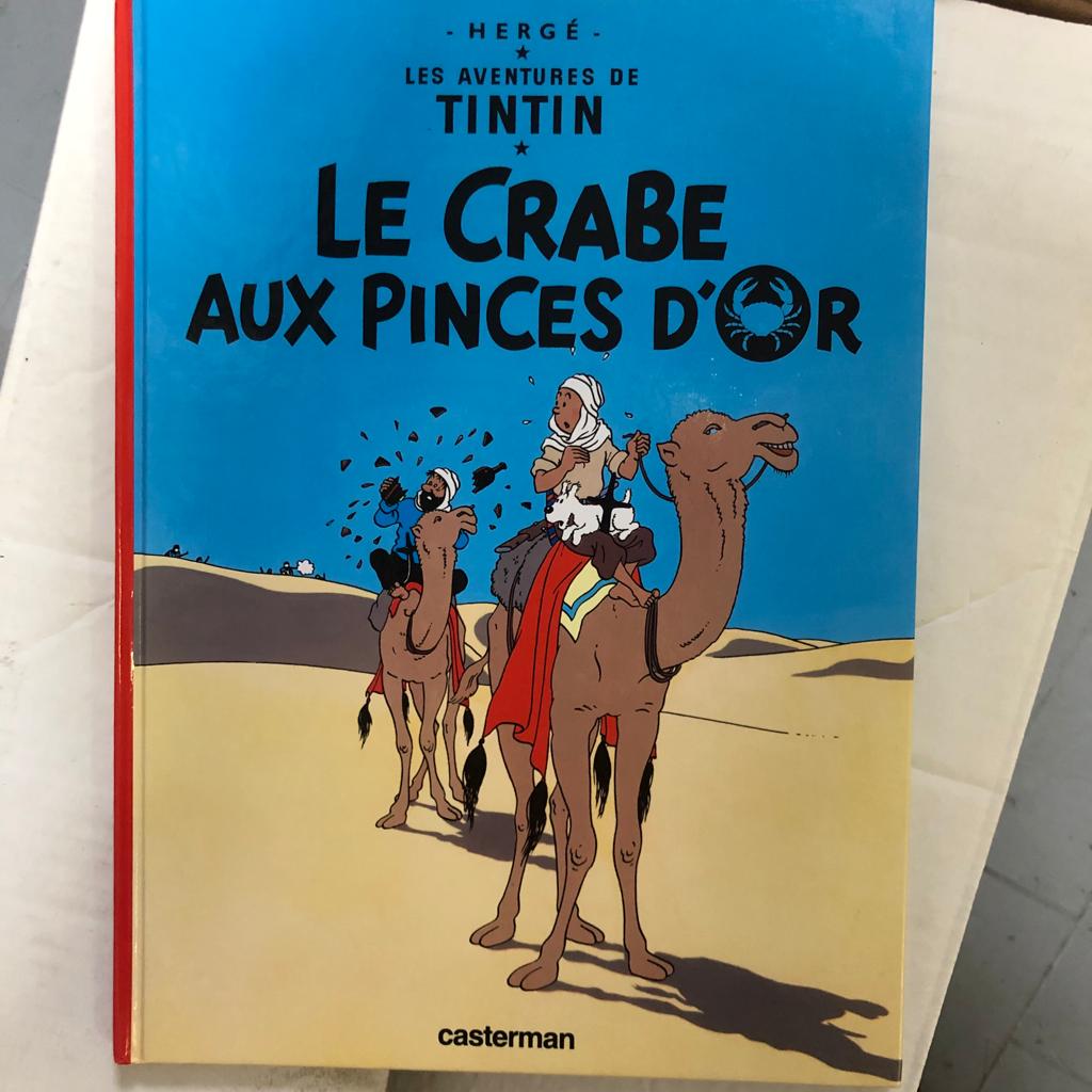 Le Crabe Aux Pinces d'Or (in francese)