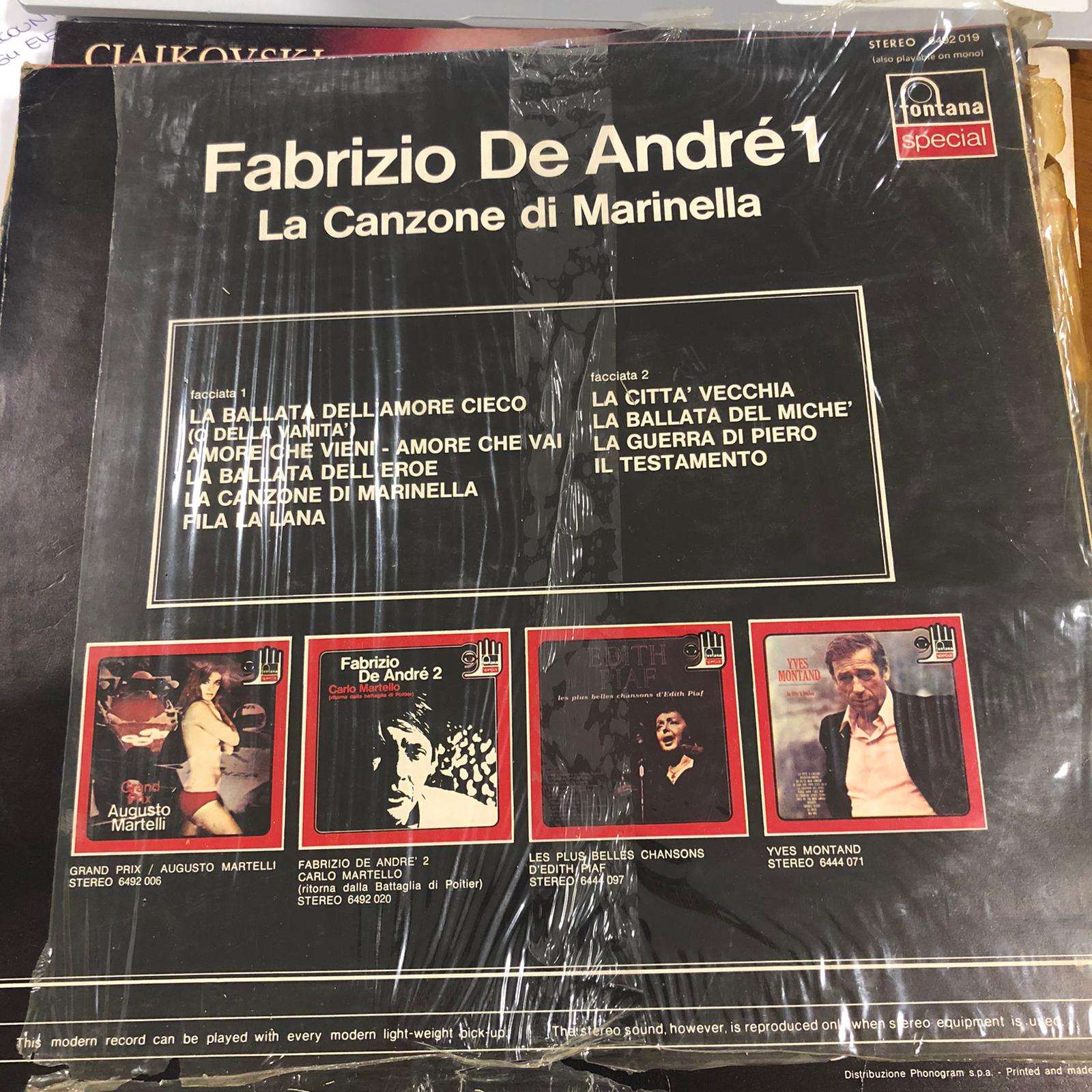 Fabrizio d'André1 - La canzone di Marinella - immagine 2