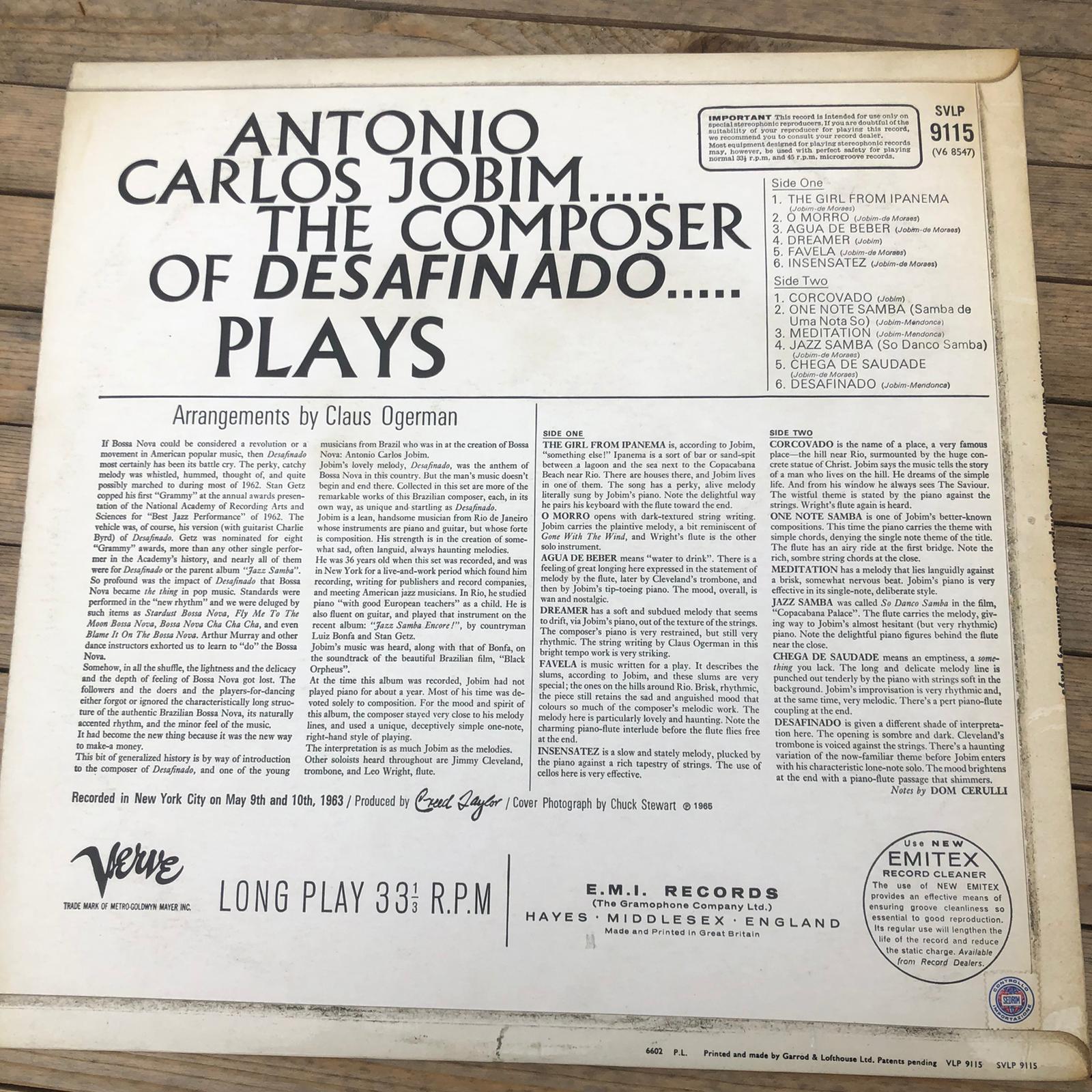 The composer of desafinado, plays - Antonio Carlos Jobim - immagine 2
