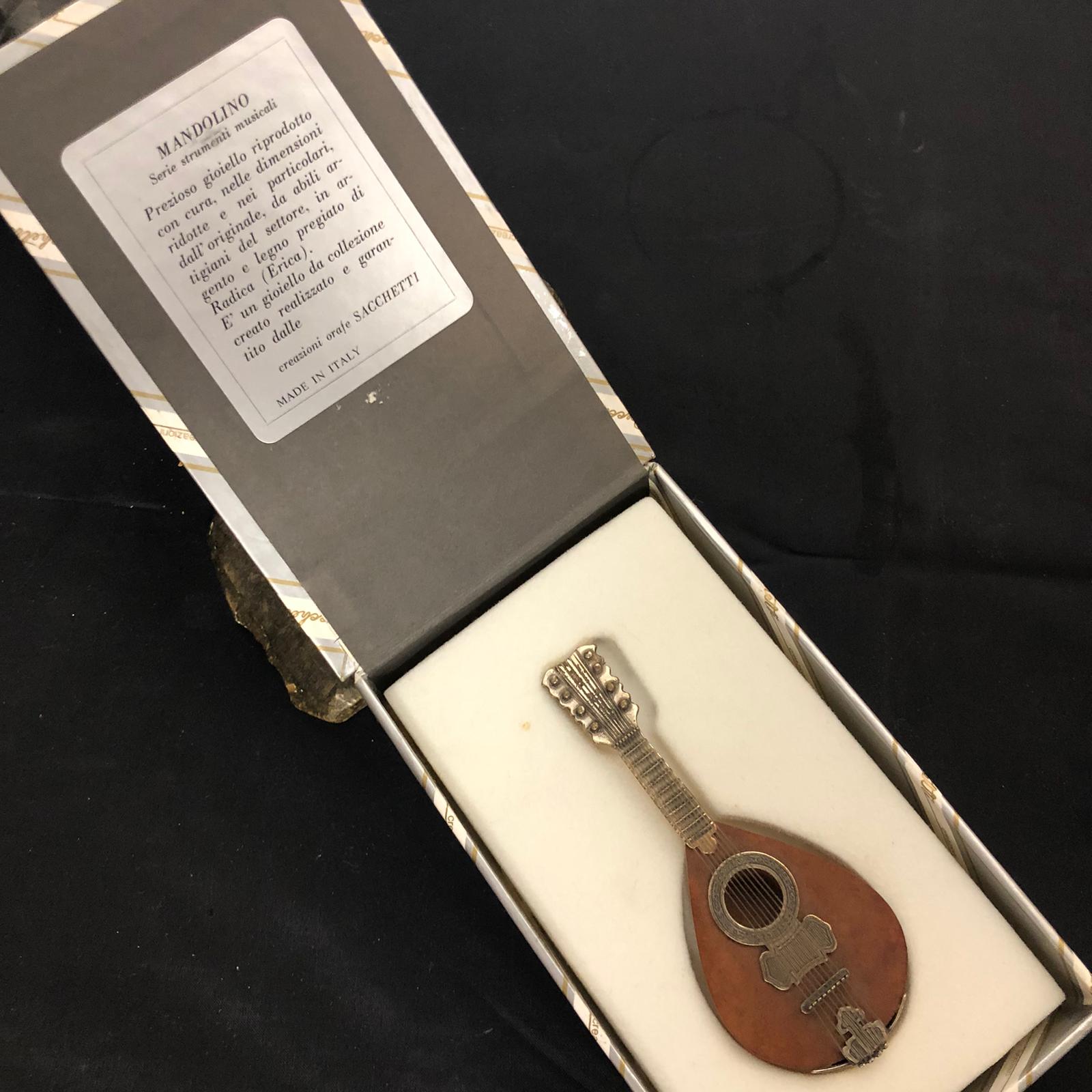Mandolino in miniatura - Sacchetti