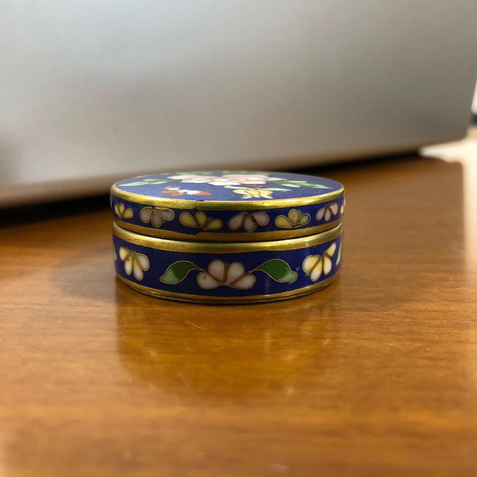 Cofanetto in cloisonné - immagine 3