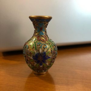 Vaso in cloisonné