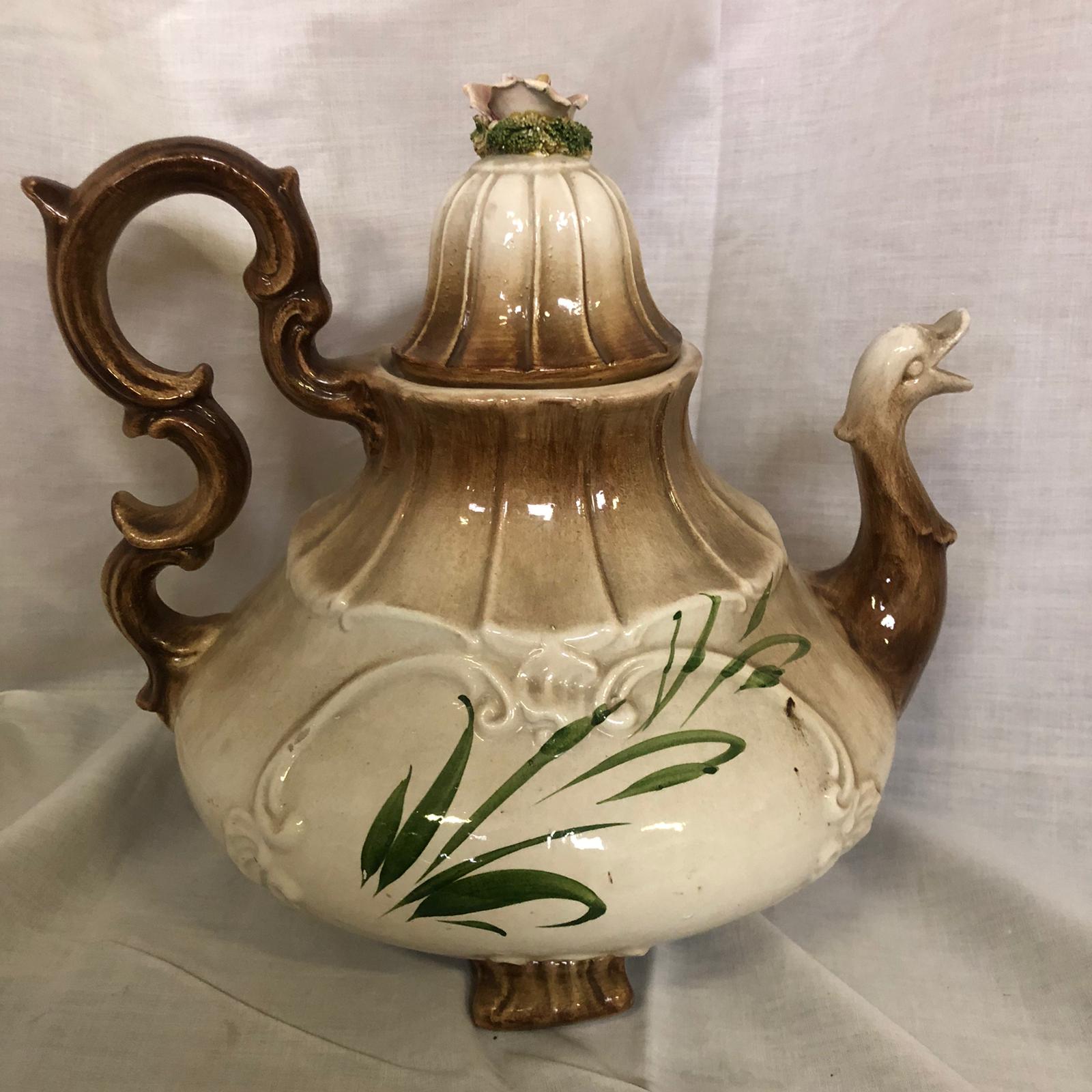 Teiera vintage in porcellana di Bassano - immagine 3