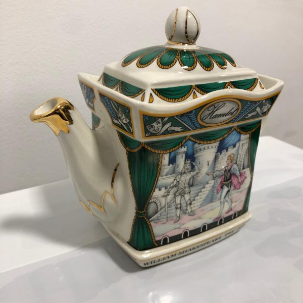 Teiera in ceramica Sadler Shakespear Hamlet Teapot La Madonnina