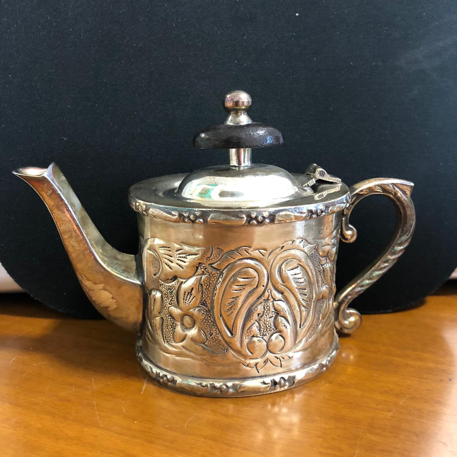 Teiera e zuccheriera Royal Old Britain Sheffield - La Madonnina