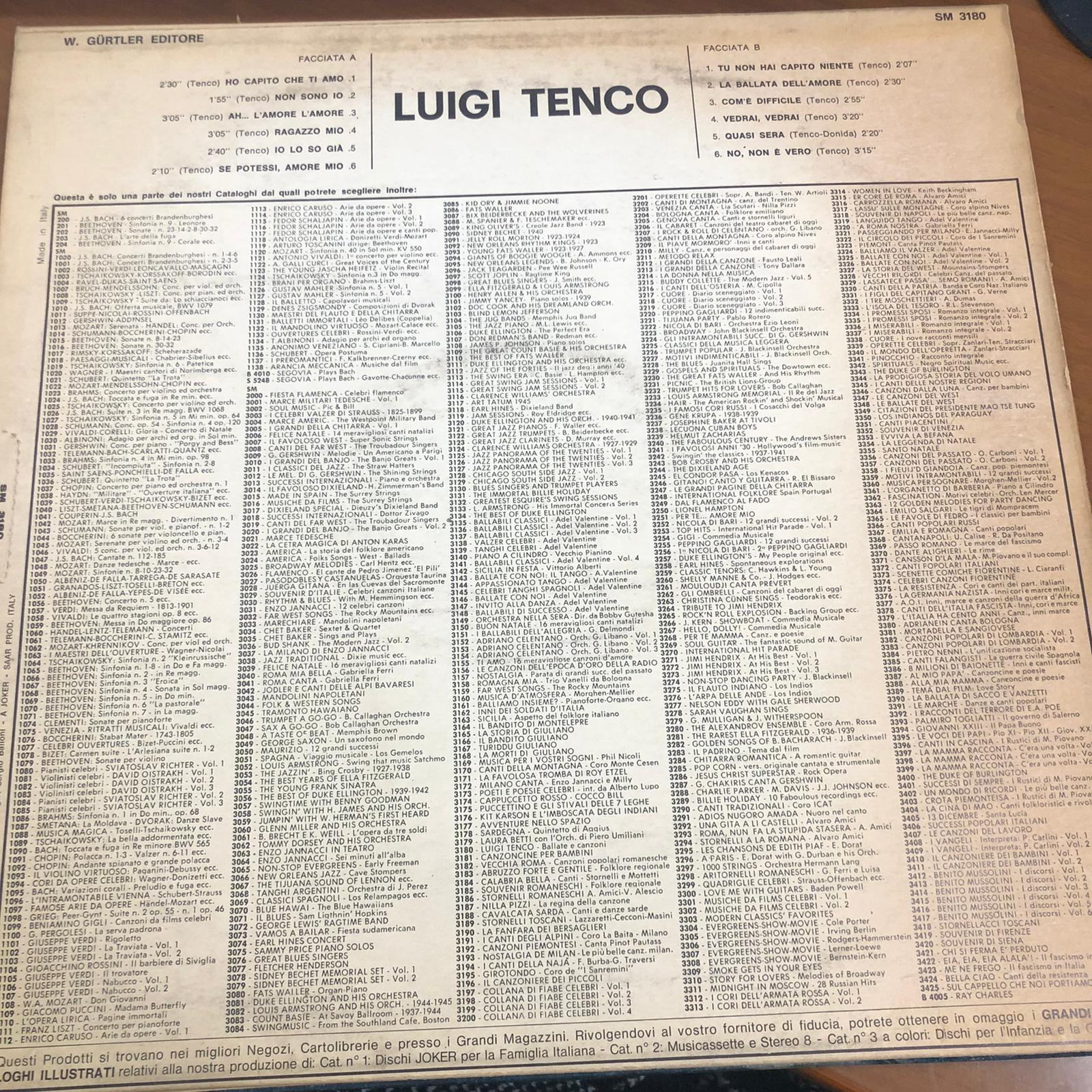 Ballate e canzoni - Luigi Tenco - immagine 2