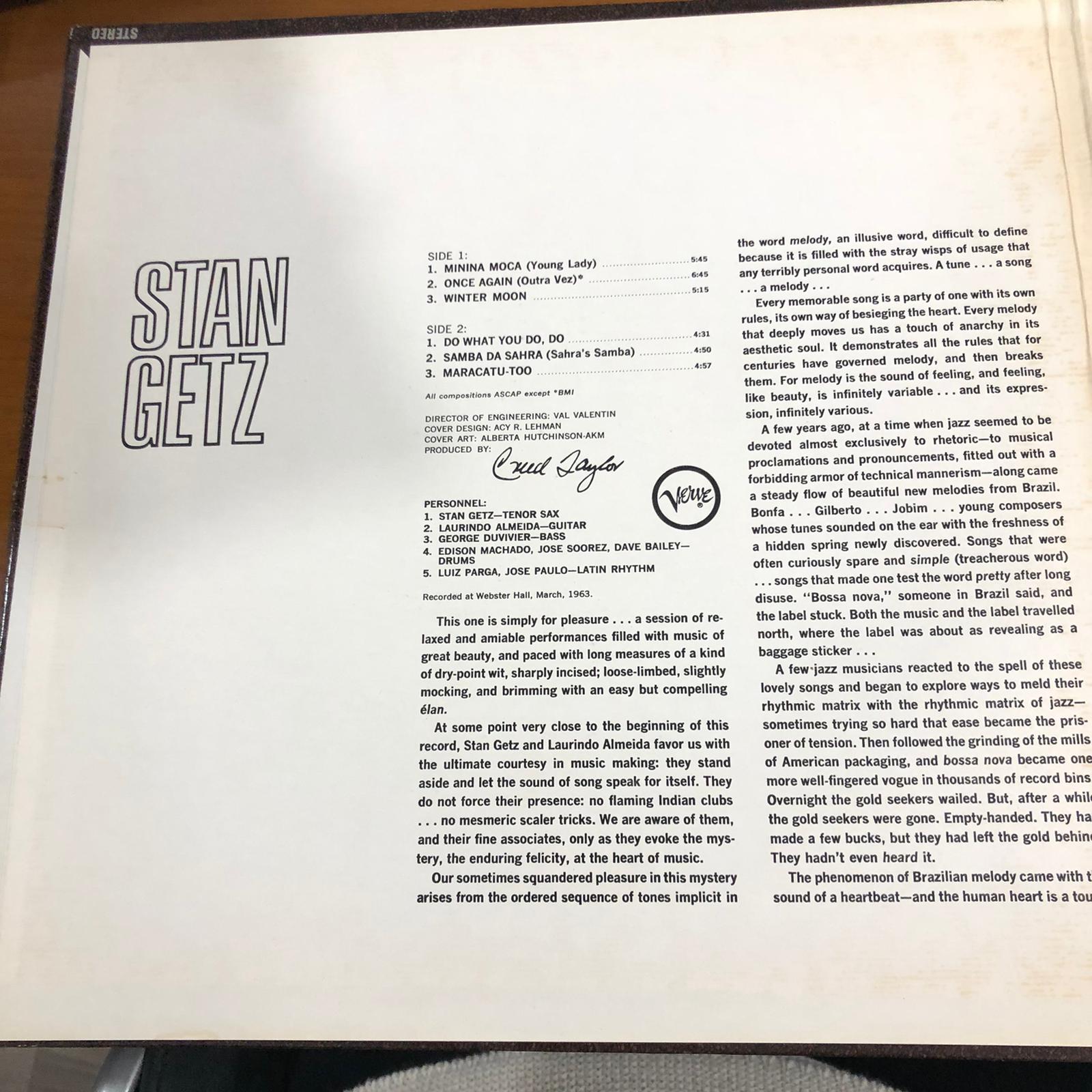 Stan Getz with guest artist Laurindo Almeida - immagine 4