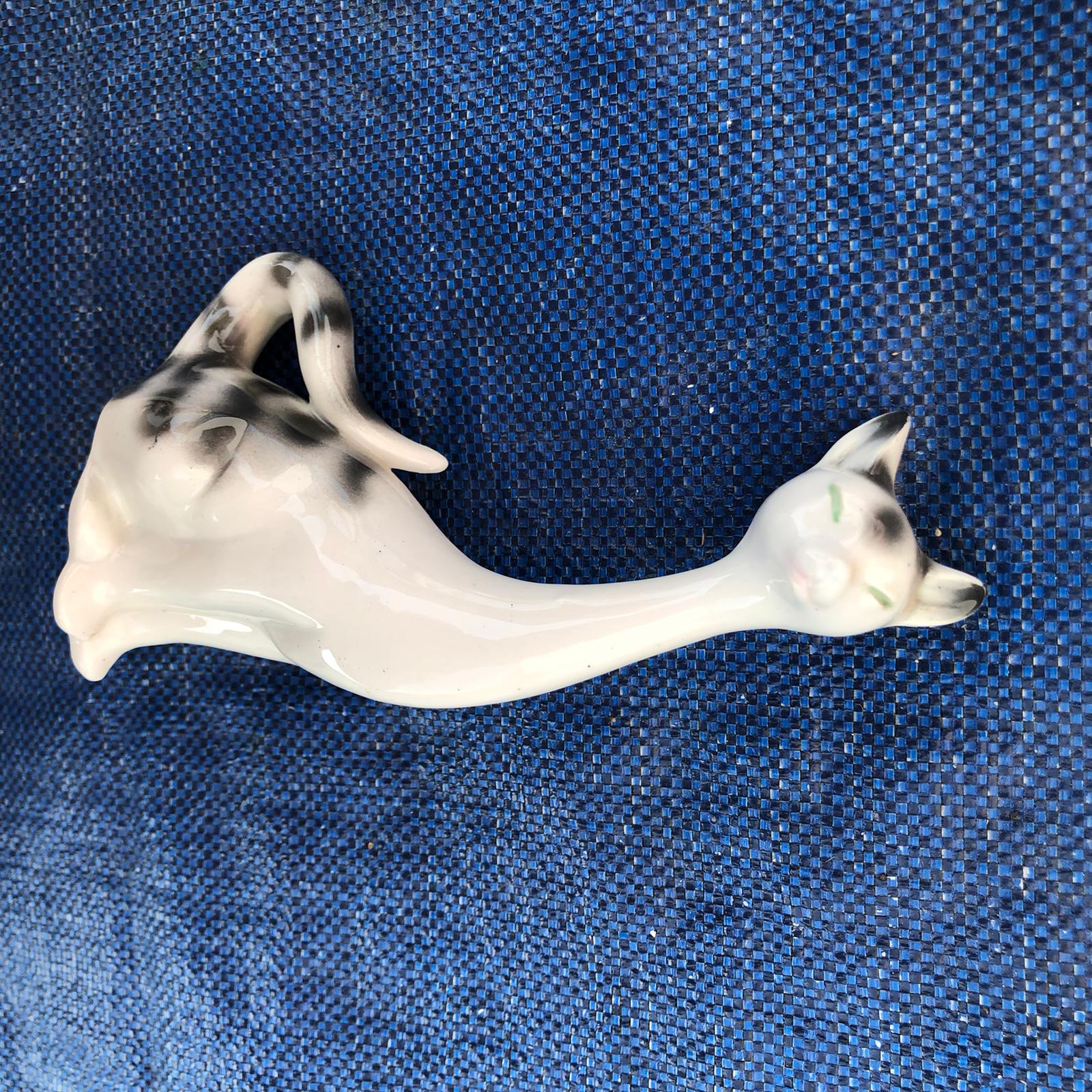 Tre statuette vintage da collezione in ceramica animali - immagine 7