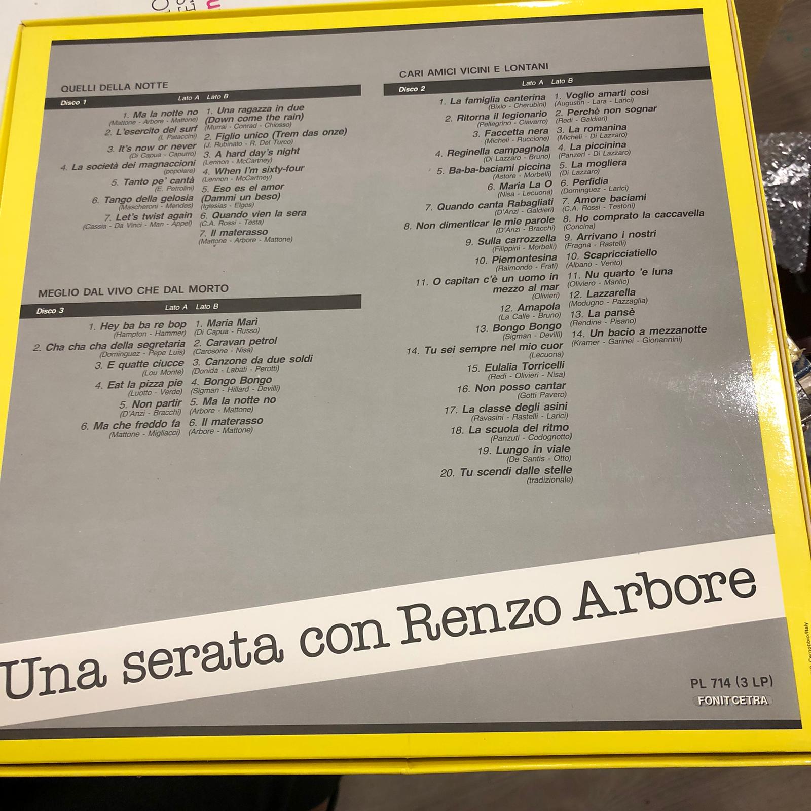 Una serata con Renzo Arbore vinile - immagine 2