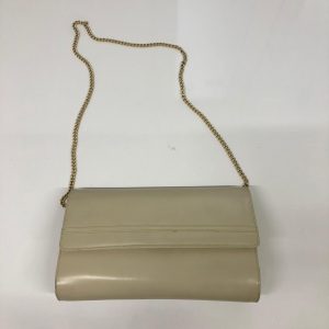 Borsetta vintage a tracolla con catena dorata