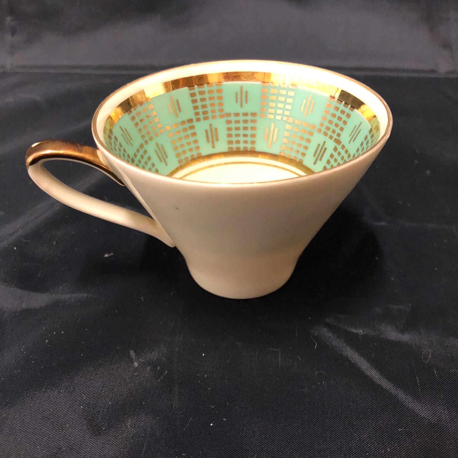 Servizio da tè Bavaria Johann Seltmann Vohenstrauß Qualitäts - Porzellan - immagine 3