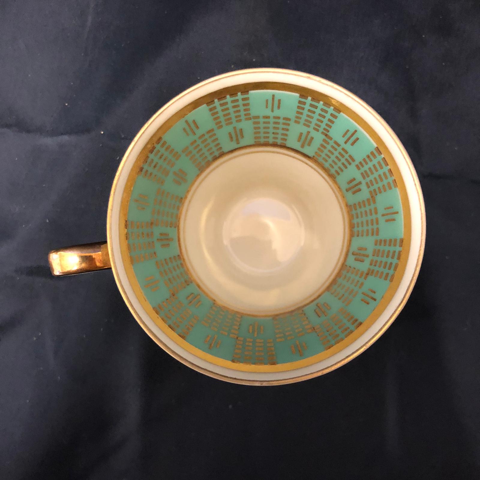 Servizio da tè Bavaria Johann Seltmann Vohenstrauß Qualitäts - Porzellan - immagine 2