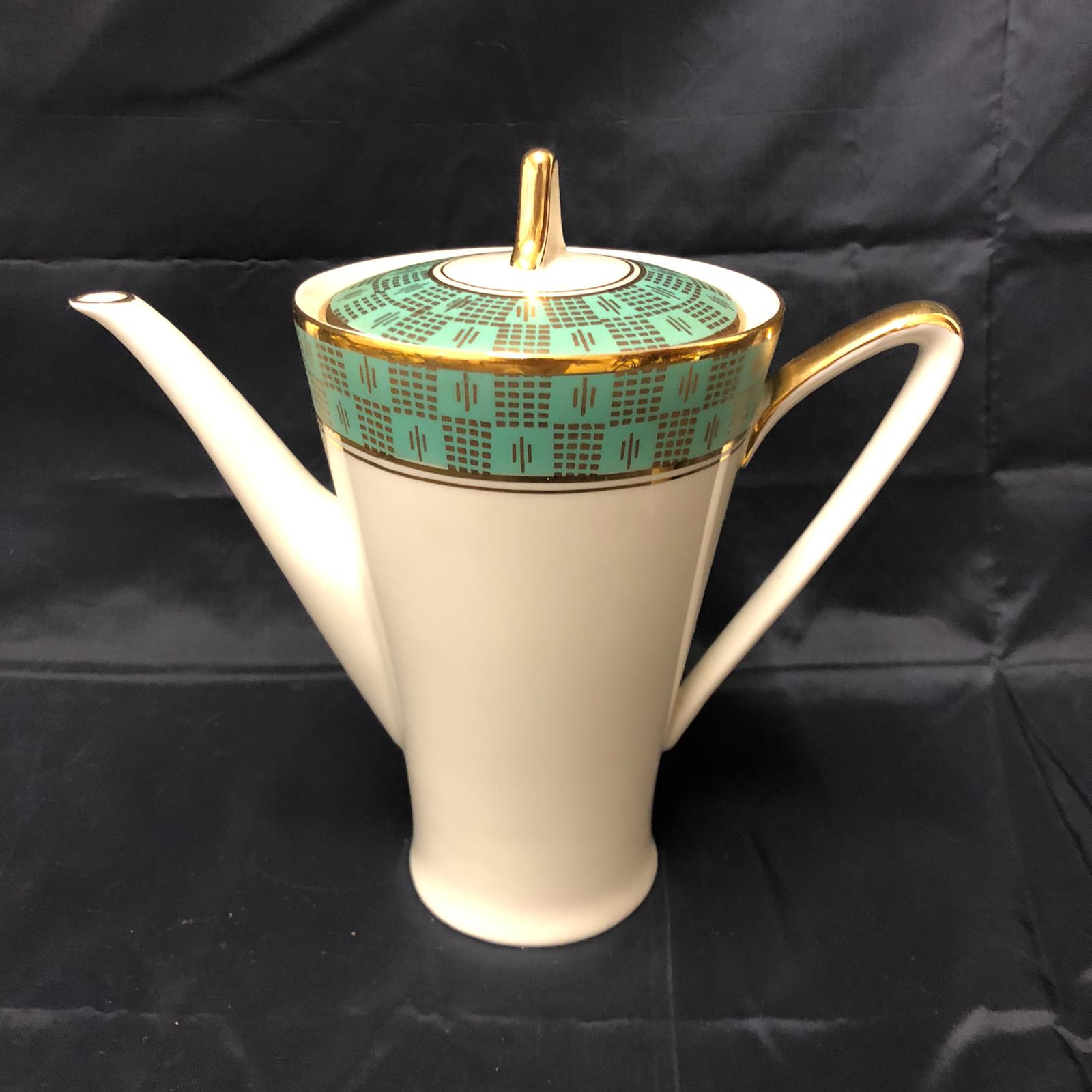 Servizio da tè Bavaria Johann Seltmann Vohenstrauß Qualitäts - Porzellan - immagine 12