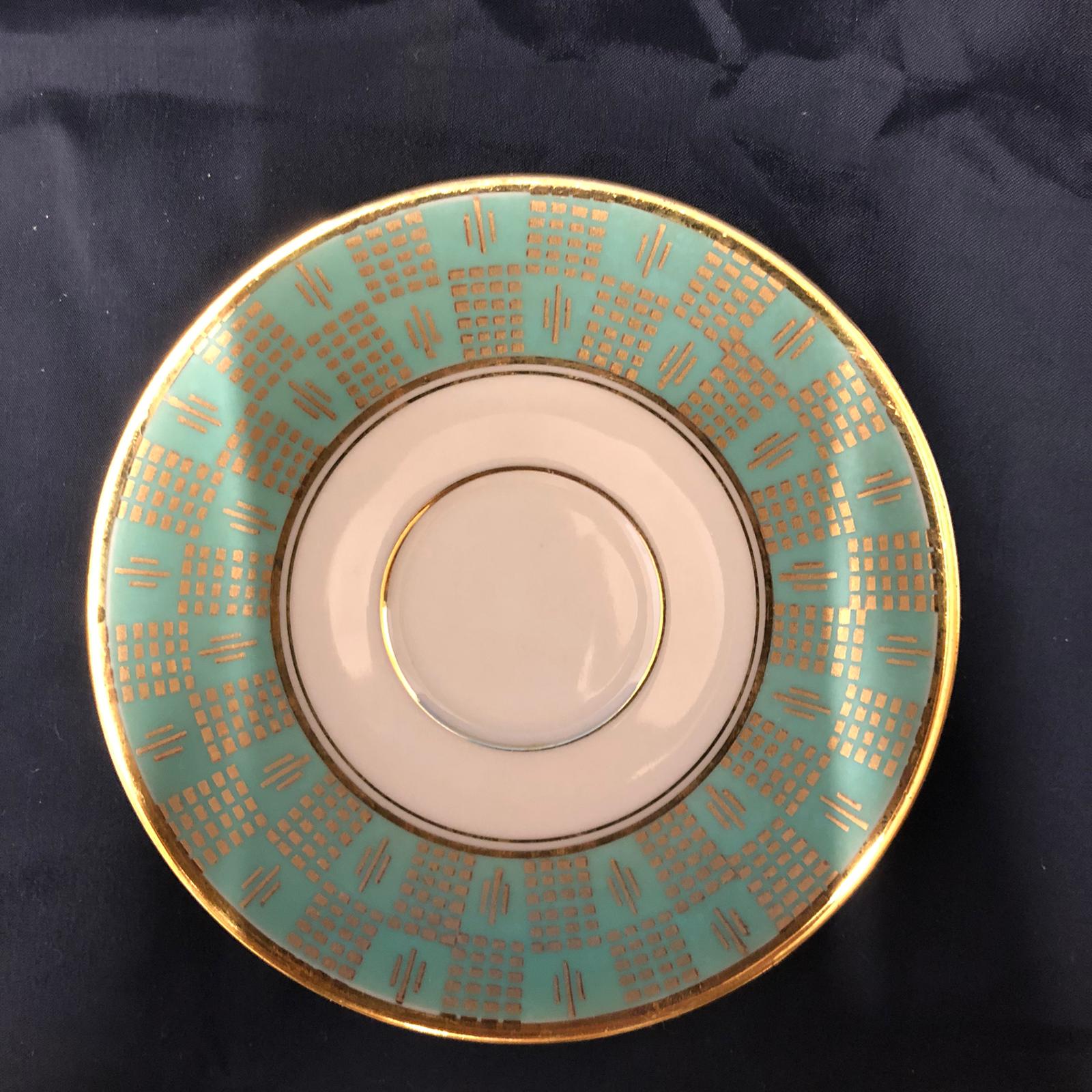 Servizio da tè Bavaria Johann Seltmann Vohenstrauß Qualitäts - Porzellan - immagine 5