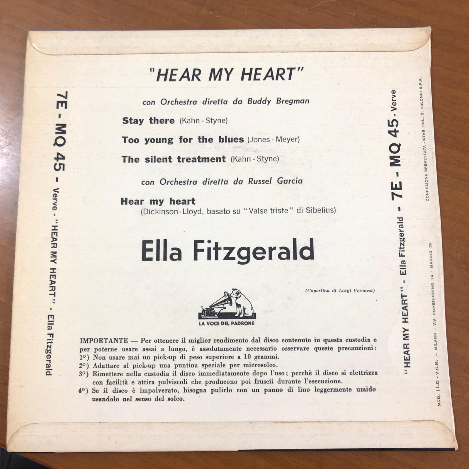 "Hear My Heart" - Ella Fitzgerald - immagine 2