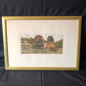 Acquaforte di un paesaggio campagnolo - Mario Agostini - 3/200