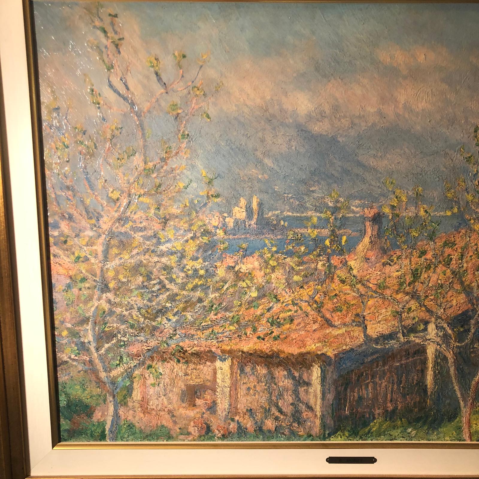 Dipinto casa di campagna - C. Monet - immagine 7