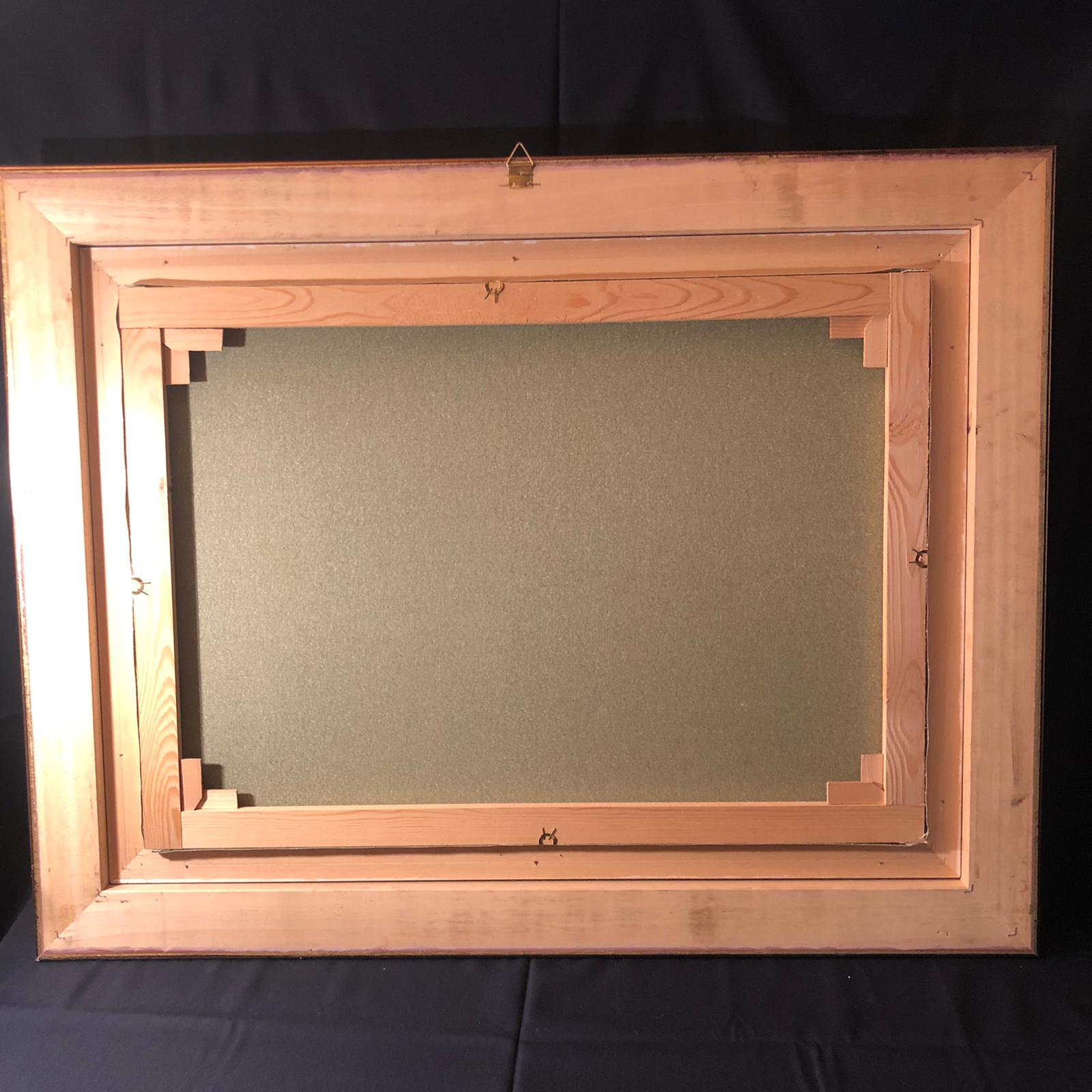 Quadro/oleografia "Nella vecchia via" - A. Ferrari - immagine 2