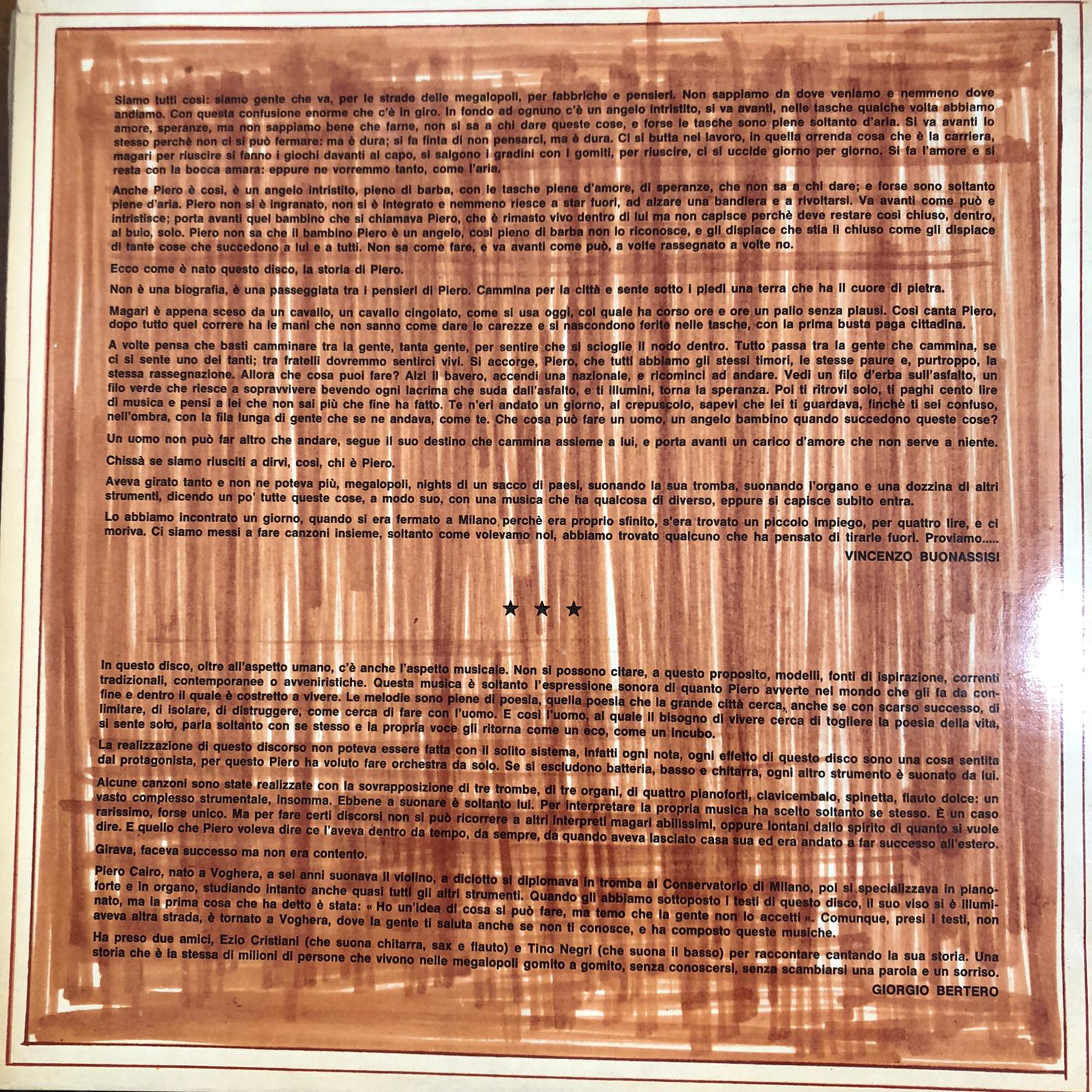 Carta d'identità n. 1 - Mi chiamo Piero - Piero, Ezio e Tino - immagine 2