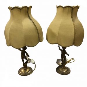 Antica coppia di lampade