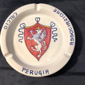 Piccolo posacenere in ceramica - Nulli Deruta