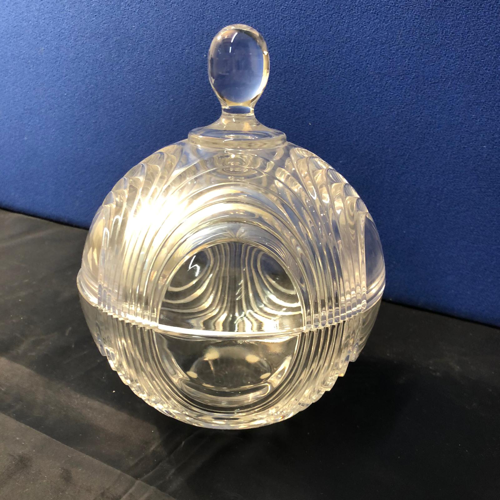 Cofanetto in vetro liberty