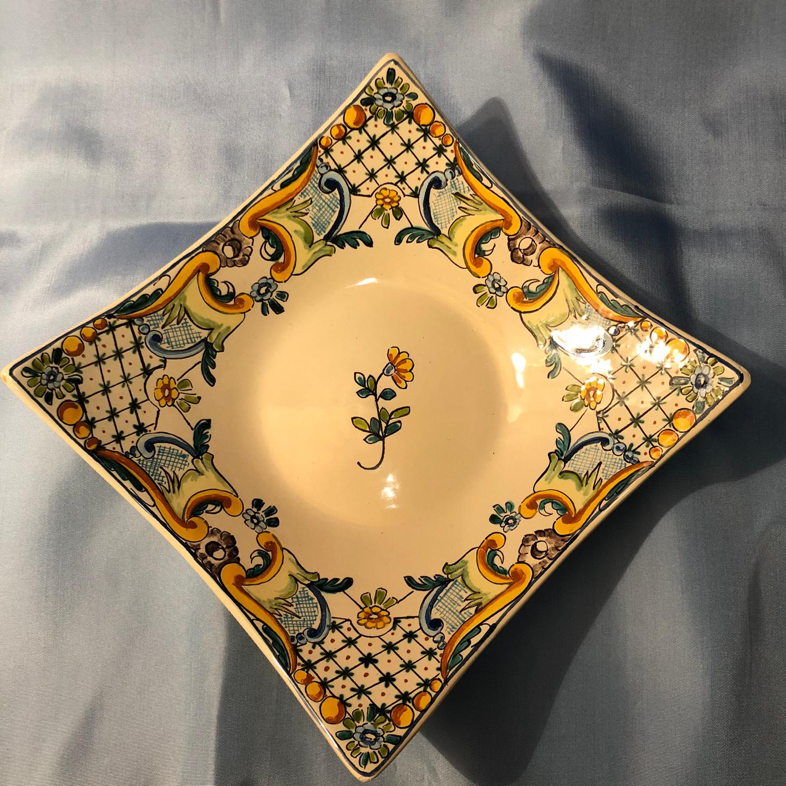 Svuota tasche in ceramica artistica "Marina" - Cerreto Sannita (BN)