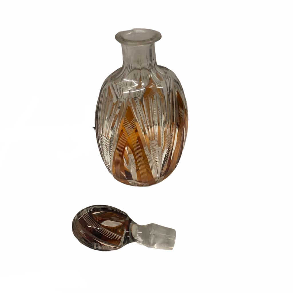Antica bottiglia da whisky in cristallo - immagine 3