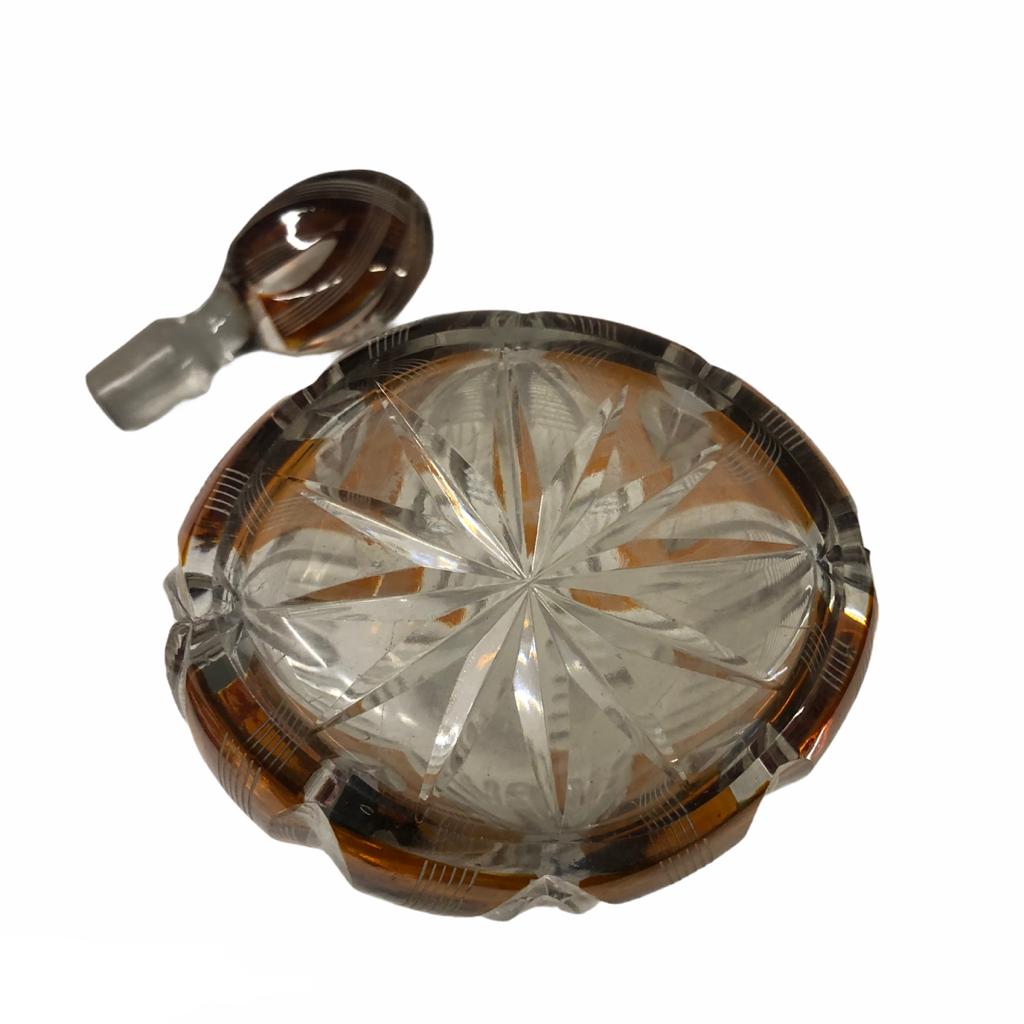 Antica bottiglia da whisky in cristallo - immagine 6