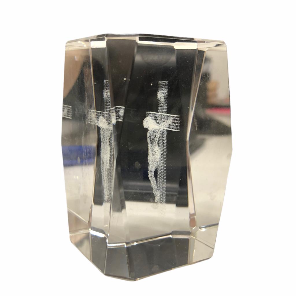 Fermacarte in plexiglass "Cristo" - immagine 2