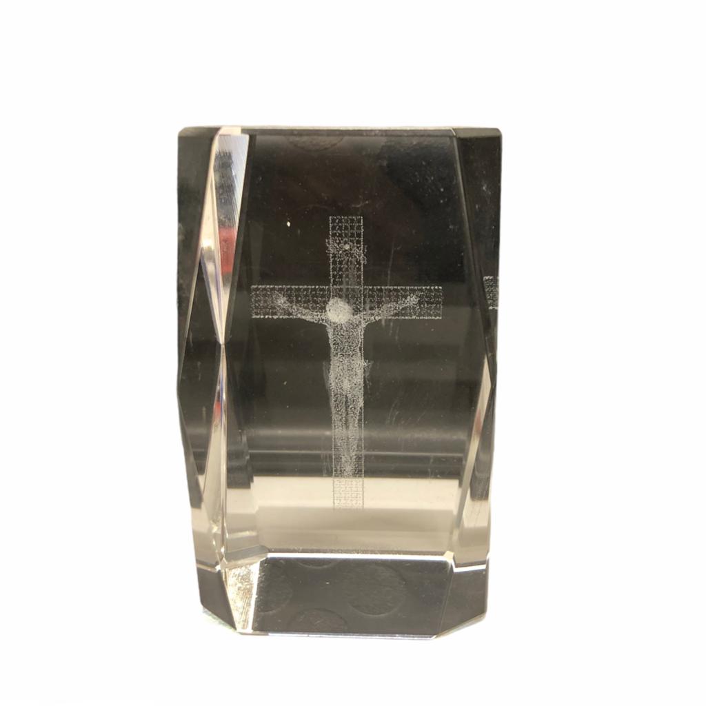 Fermacarte in plexiglass "Cristo"