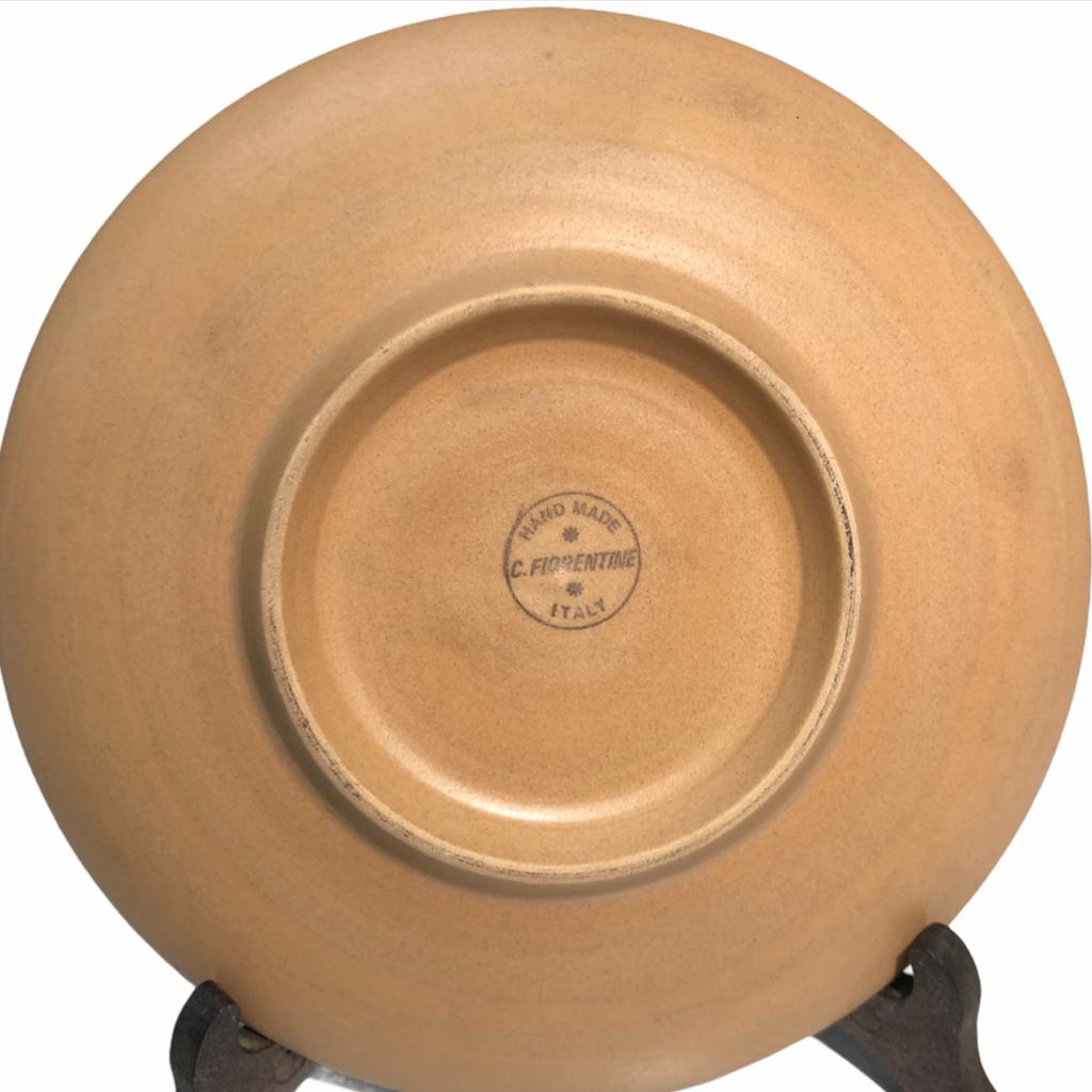 Tazza e piatto vintage in ceramica Fiorentina - immagine 5