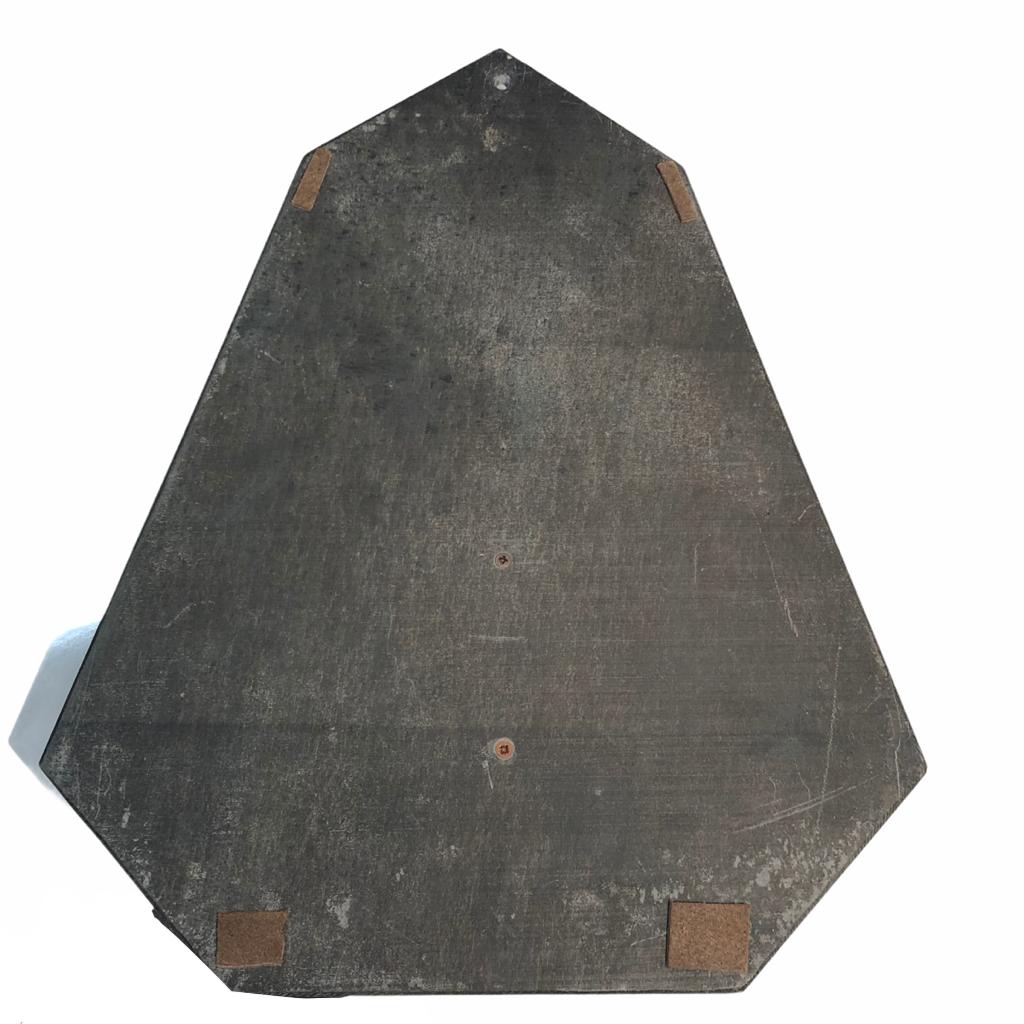 Scultura "Madonna" su piastra da parete - immagine 3