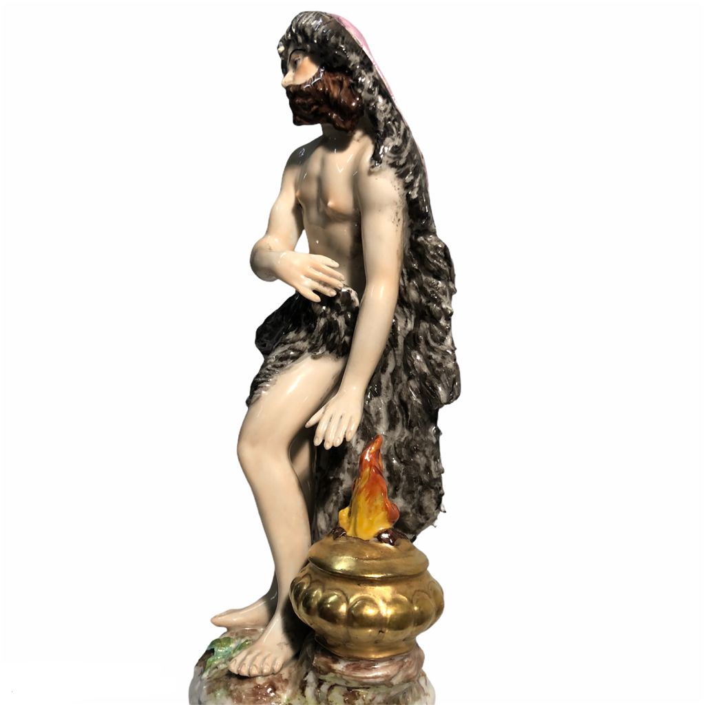 Figure "Quattro Stagioni" in ceramica Capodimonte vintage - immagine 14
