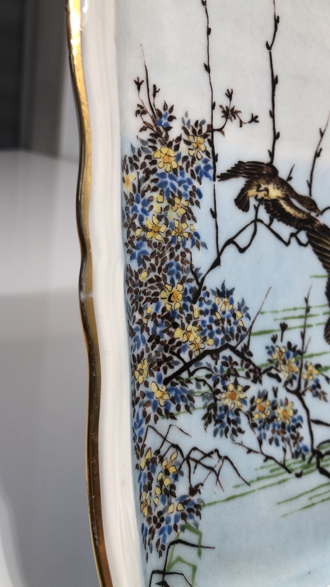 Vassoio in porcellana - Marie Luise Seltmann Weiden Bavaria - immagine 3