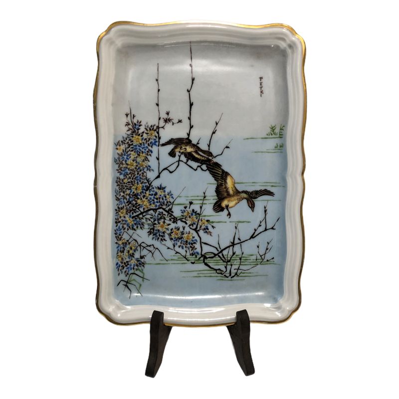 Vassoio in porcellana - Marie Luise Seltmann Weiden Bavaria