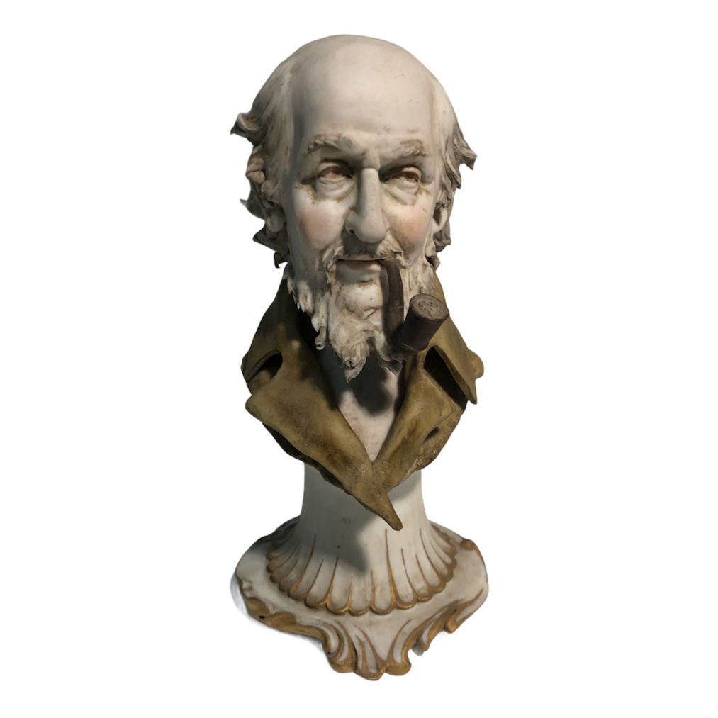 Mezzo busto in ceramica - Capodimonte